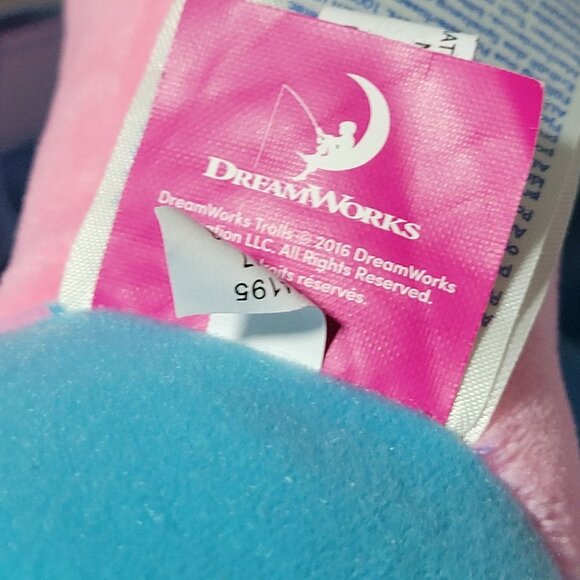 Build a Bear Trolls Poppy 21 inch Plush Blue Dress Dreamworks Stuffed Animal Toy - Picture 6 of 12